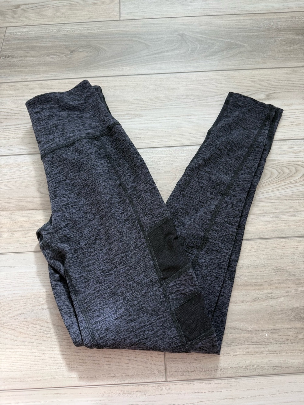 Beyond Yoga Spacedye High Rise Leggings With Mesh Panels